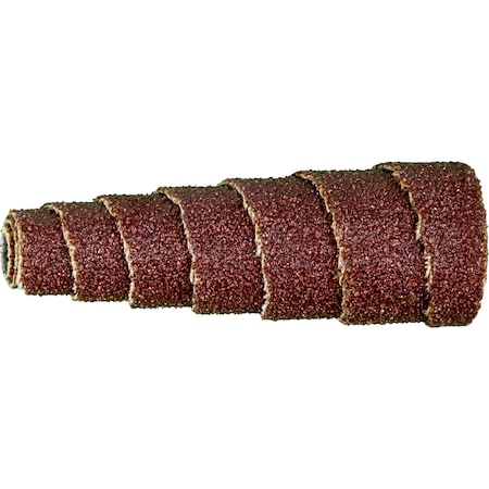 Pferd 3/4" x 2" Cartridge Roll, 3/16" AH - Full Taper, Aluminum Oxide 80 Grit 41883